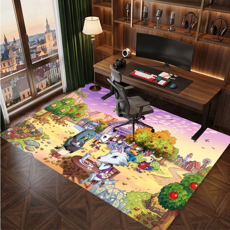 Animal Crossing Rug Soft Thick Non Slip Floor Carpet for Bedroom Living Room Home Decor