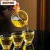 250ml Heat-resistant Glass Tea Pitcher Tea Divider Cha Hai Dispenser Household Justice Cup Oolong Tea Fair Mug Cha Supplies