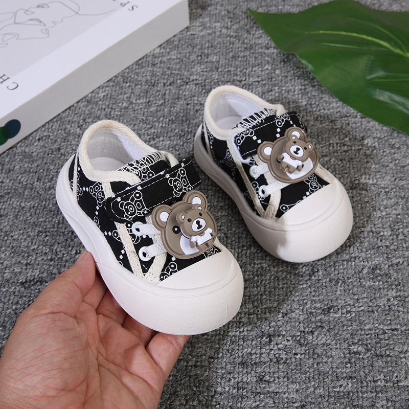 Canvas Shoes, Boy's Casual Shoes, Versatile Soft-soled Simple Shoes
