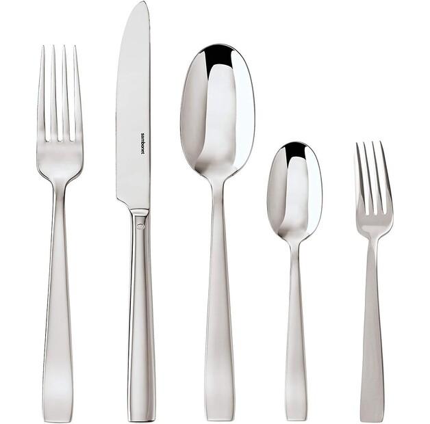 

Набор столовых приборов Sambonet Flat, нержавеющая сталь 18/10, моноблок, 30 шт. (62512-N1)