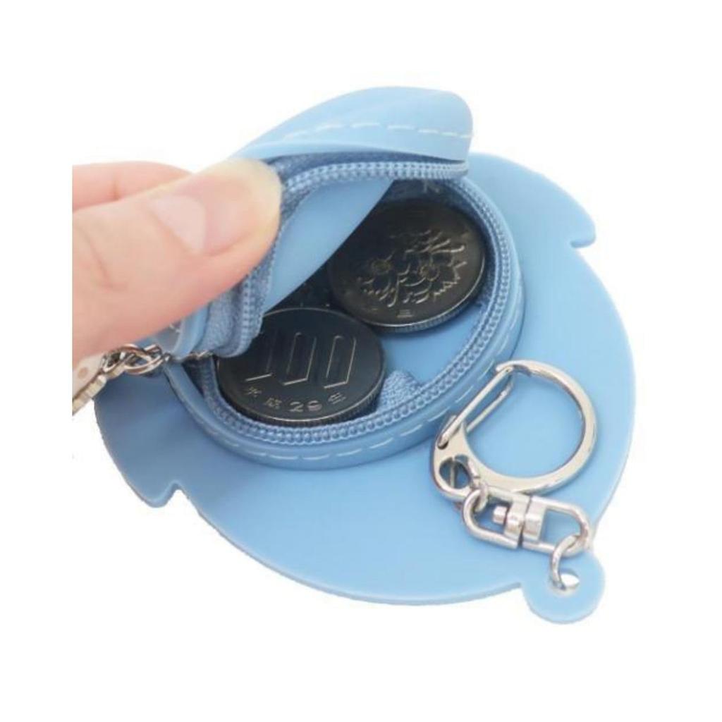 Toman Toys Mini Silicone Pouch mofusand Shark Cat Small Item Case Coin Purse H71.2×W71.2×D28mm