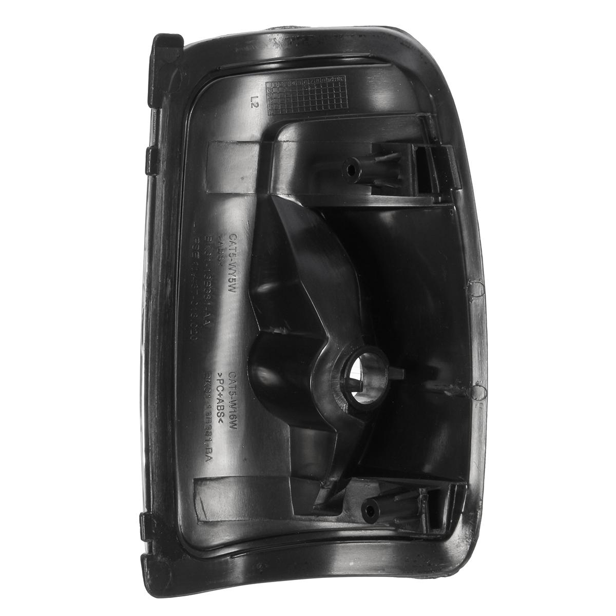 Dioche Lentille D'indicateur De Rétroviseur D'aile De Porte De Rétroviseur Extérieur Transparente Pour Ford Transit MK8 2014+ (gauche