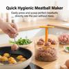 Manual Meatball Maker Food Grade PP Plastic Tool For Meatballs Shrimp Paste Fish Balls