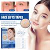 EELHOE Face Lifting Tape 40pcs , for Eye, Double Chin & Neck, Instant Skin Tightening, Waterproof, Transparent Face Shaping Patches, Facial Lifting