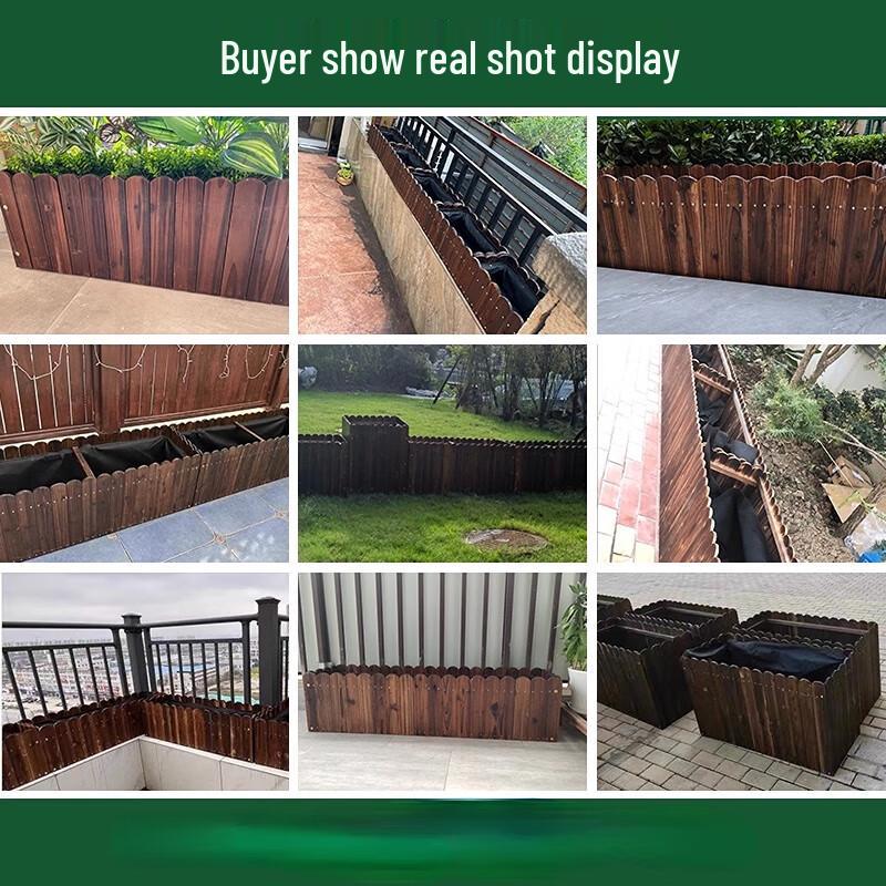 Outdoor Anticorrosive Wood Planter Box