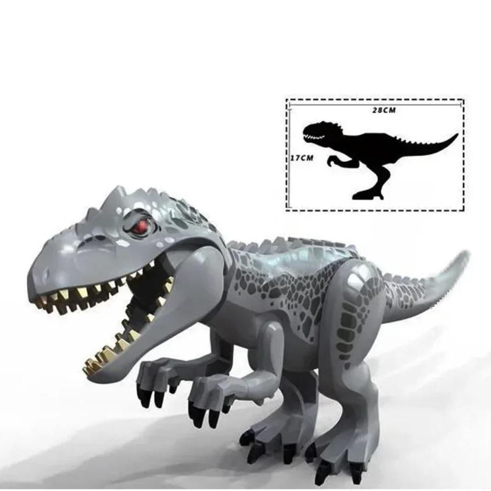 59 Types Big Size Jurassic World Park Dinosaurs Figures Bricks Assemble Building Blocks Toys Tyrannosaurus Rex For Children Gift