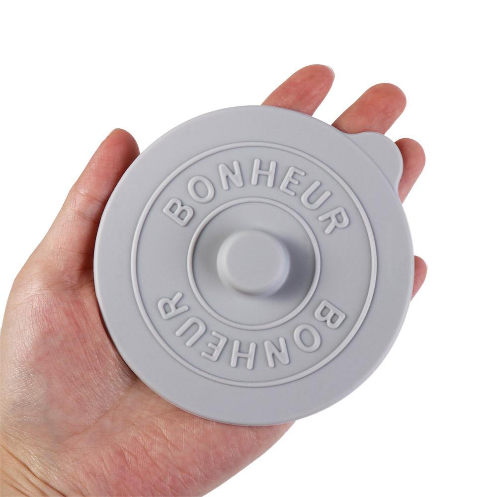 Round Silicone Glass Cup Cover Dustproof Mug Sealed Cap Useful Cup Lid Kitchen