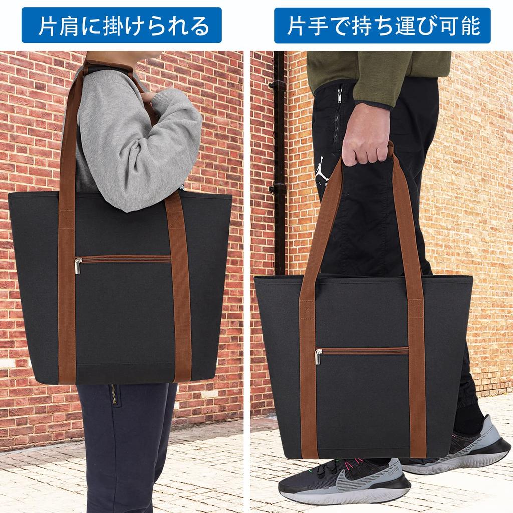 ASXSONN Insulated Lunch Large Can Be Carried by Hand or Over the Holds A4 Perfect for and Picnics Bag, Capacity, Foldable, Zippered, Shoulder, Unisex,