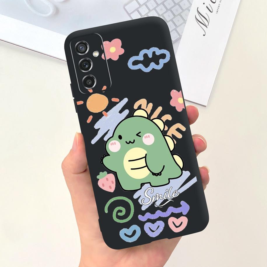 For Samsung M52 5G Case Lovely Duck Cat Head Dinosaur Fundas Soft TPU Phone Cases For Samsung Galaxy M52 5G SM-M526B Hoesje 6.7"