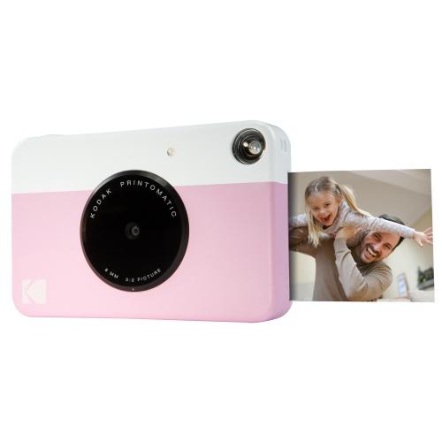 Kodak Printomatic Instant Print Camera, 2X3'', Pink