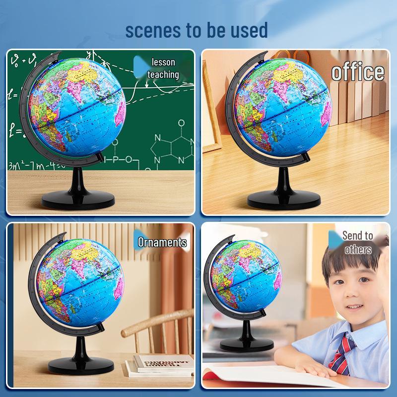 Large Globe for Students: Ideal for Primary, Junior High, and High School Geography Lessons