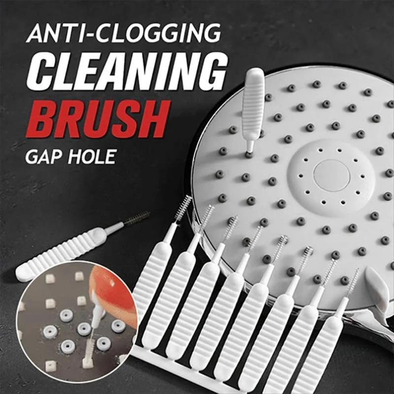 100PCS Shower Head Cleaning Brush Anti-clogging Small Brush Mobile Phone Hole Cleaning Tools Keyboard Gap Washing Accessorie
