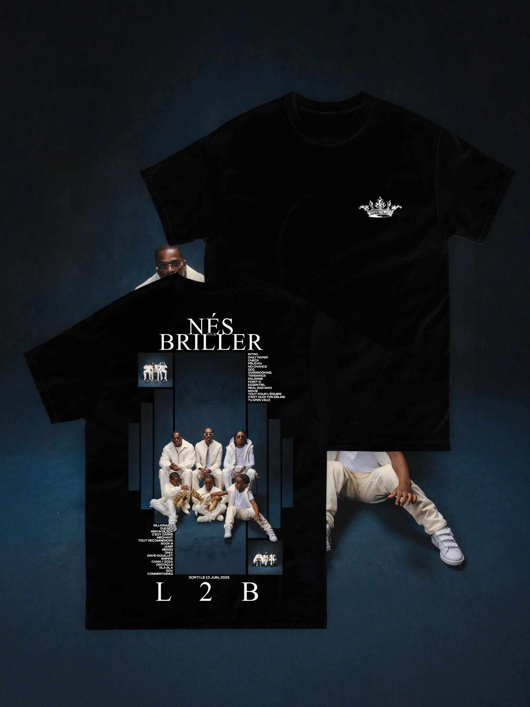 

The French Rap Group L2B Album Born To Shine Graphic Tshirt Unisex Women Pop Music Tshirt Casual Cotton Vintage TShirts Unisex 4XL