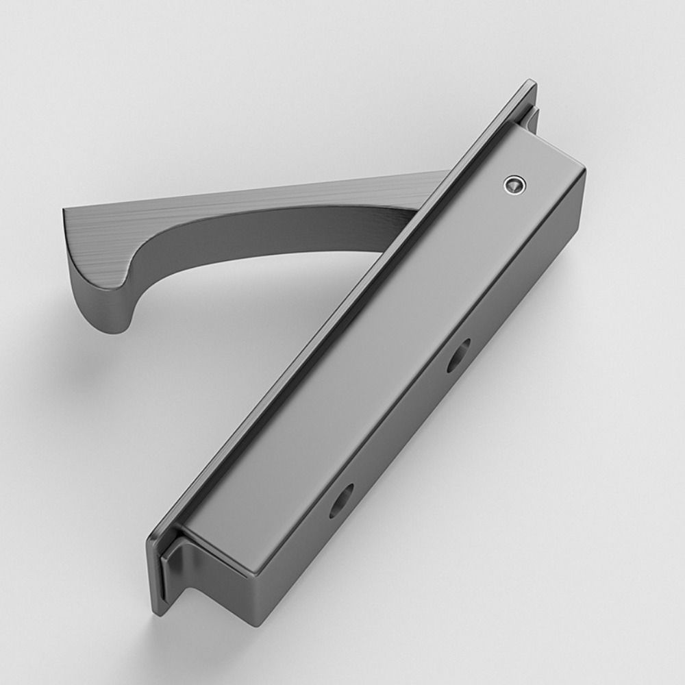 Door Stainless Steel Cabinet Door Handle Durable Hidden Cabinet Pulls Embedded Invisible Drawer Handle Sliding Door
