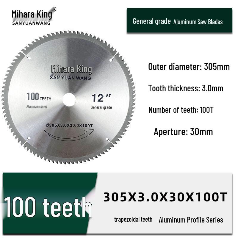 Woodworking Angle Grinder Saw Blade - Alloy Cutting Disc for Wood, Sizes 4/5/7/9 inch