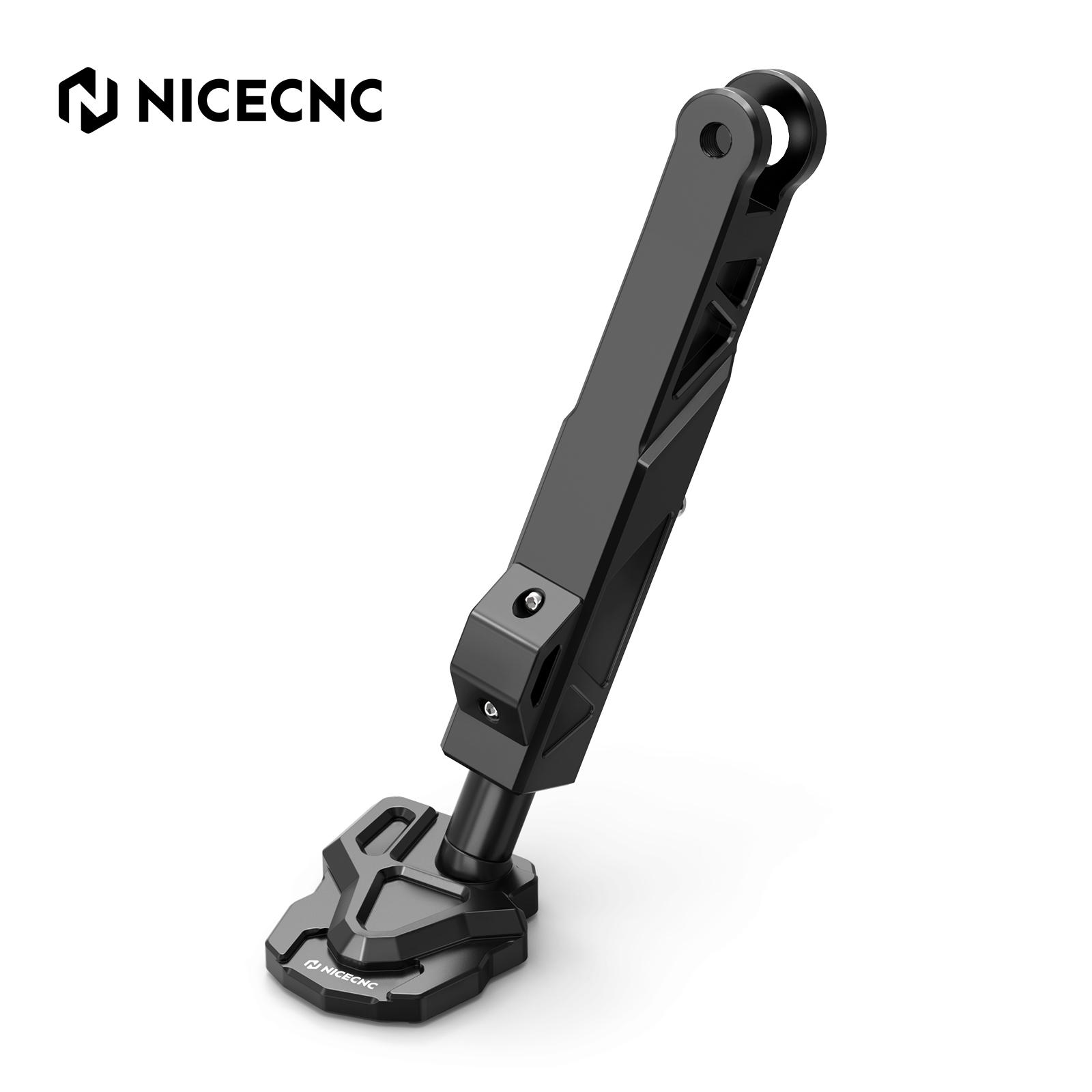 2020-2025 2024 For Honda Africa Twin CRF1100 CRF1100L Africa Twin Adventure Sports Adjustable Kickstand Side Stand Accessories чёрный