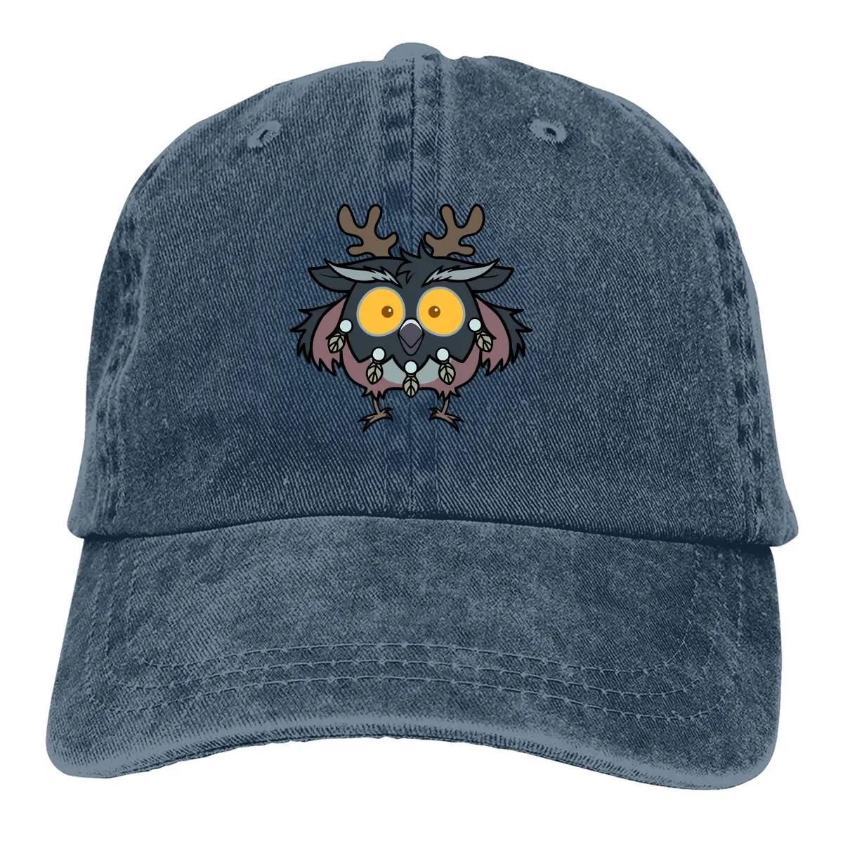 

Кепки Boom Baseball Caps с козырьком Cute Owl Sun Shade Hats для мужчин и женщин Adjustable темно-синий