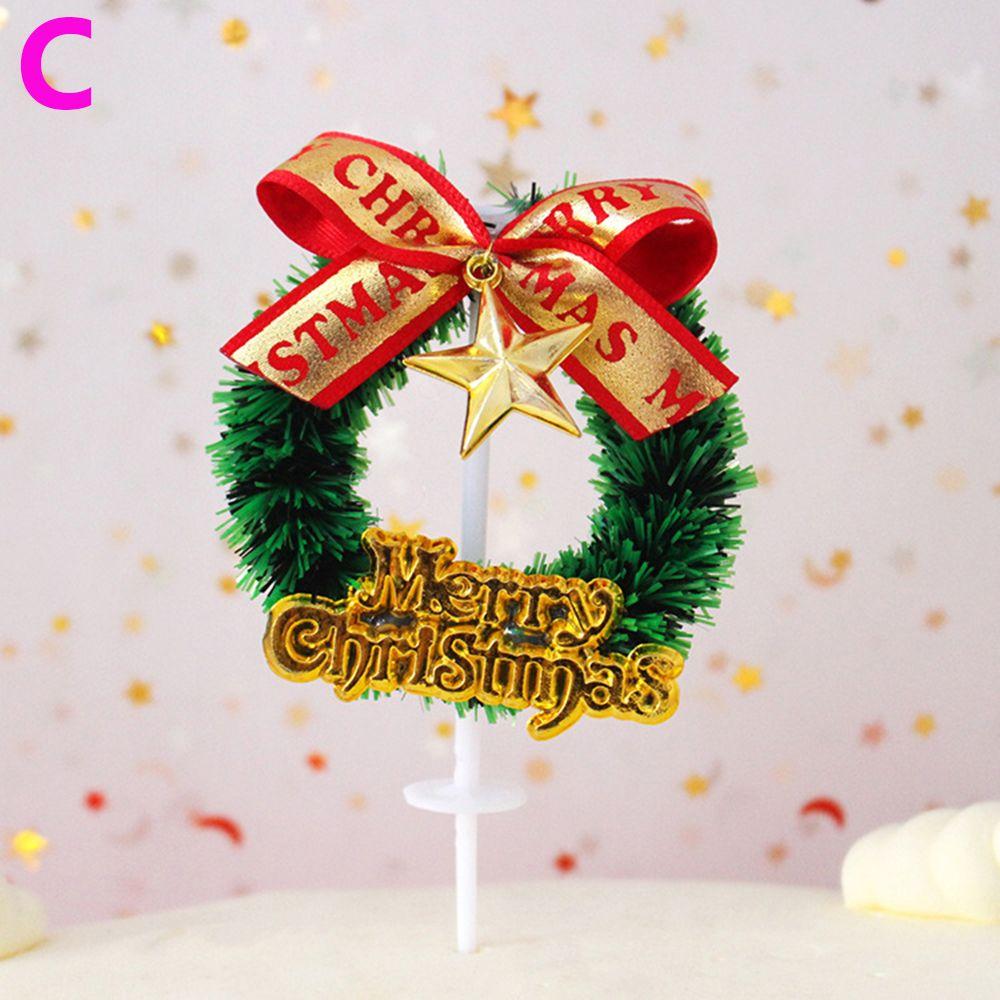 

Сувениры для детского праздника Рождественские пики для вечеринки Украшение на день рождения Рождественский декор для торта Топперы для кексов C