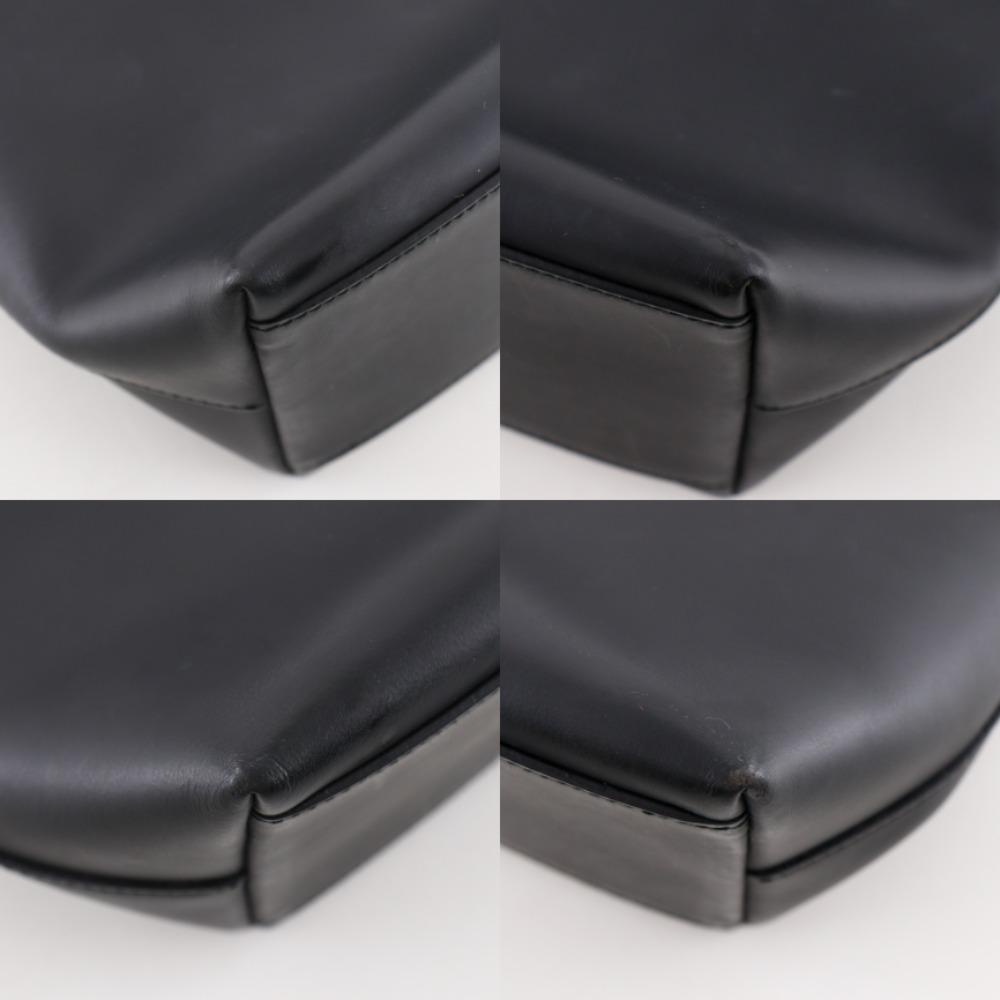 GUCCI Shoulder Bag 001.3778 black leather Women Used