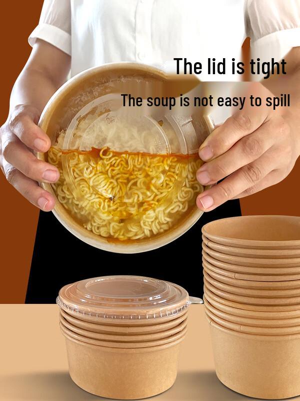 Takeaway-matcylinder i kraftpapper