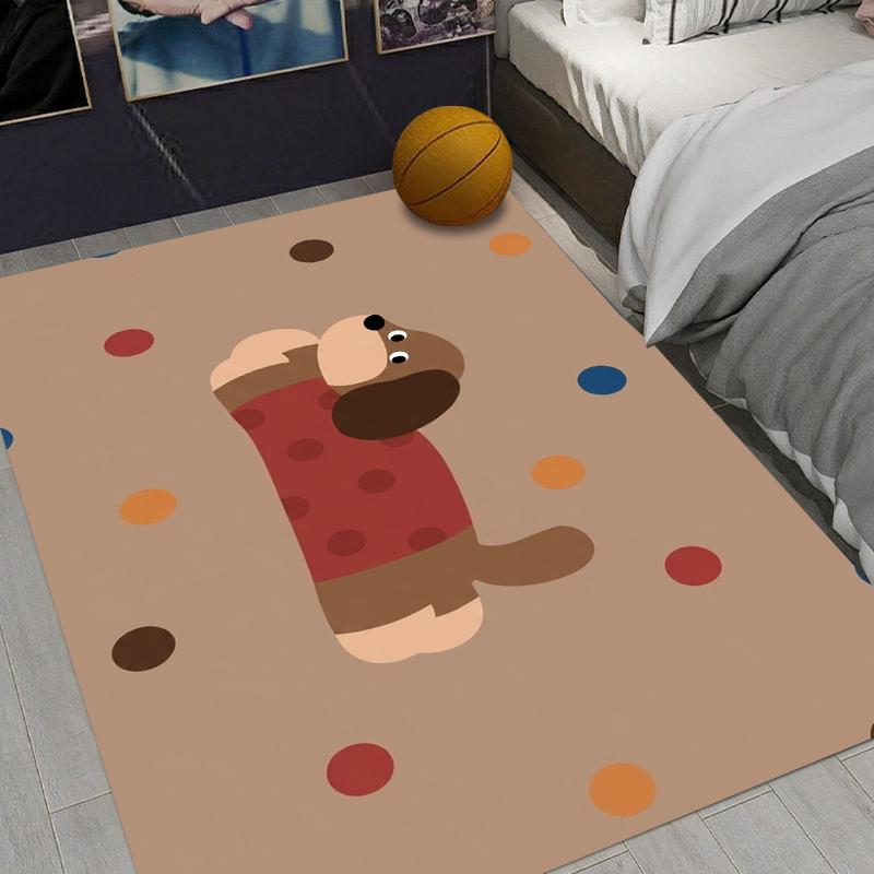 

The Floor Mat Features Cute Puppy Patterns and Is Easy To Clean for Entrance of The Kitchen Corridor Bathroom and Living Room 40X60cm