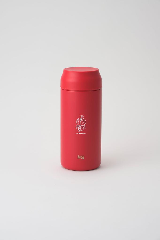 Thermo Mug ALLDAY Stainless Steel Takecopter IDAL21RD "I'M DORAEMON" Bottle, 360ml, Red,
