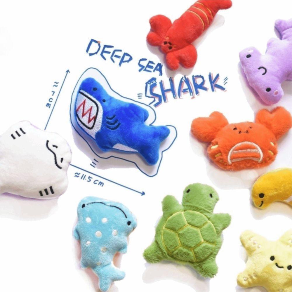 Soft Plush Plush Sound Toys Mini Pet Toys Cartoon Dog Toy  Training