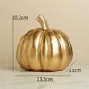 Gold Pumpkins Artificial Pumpkins Decorative Pumpkins Faux Pumpkins Thanksgiving Halloween Holiday Table Centerpieces