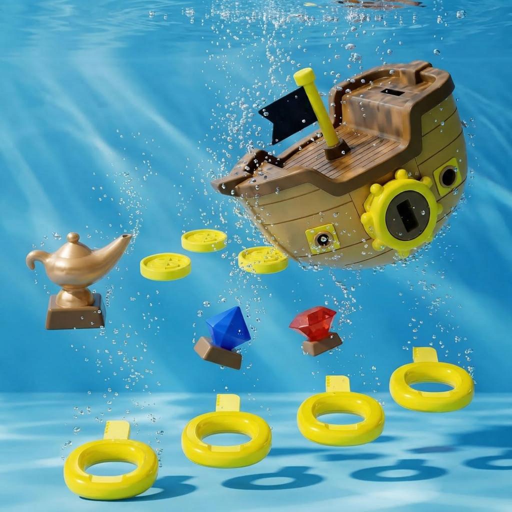 Kids Pool Diving Toys Underwater Sinking Swim Toys Set