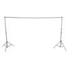 Backdrop Stand 9.84x9.84ft Photo Studio Adjustable Background Stand Support Kit with 4 Clips and 4