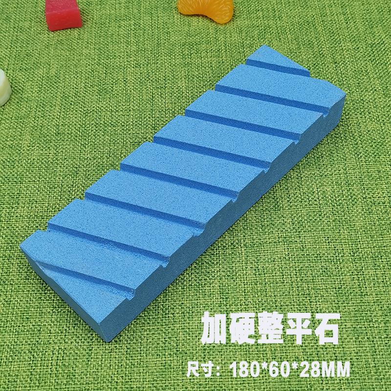 Premium White Corundum Flattening Stone 180x60mm - Horizontal Stripes Whetstone Repair Tool for Knife Sharpening & Maintenance