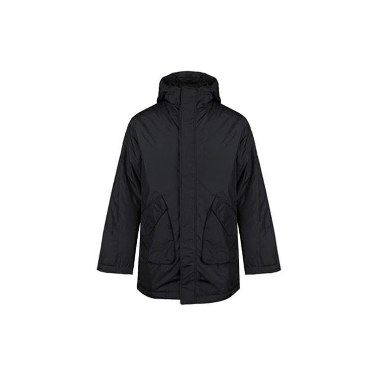 adidas Field Parka Woven Hooded Jacket Black Men s EH3964 M