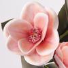 4pcs Artificial Magnolia Flower Branch 3 Heads Real Touch Latex Large Magnolia for Edding Centerpieces Hme Floor Floral Decor