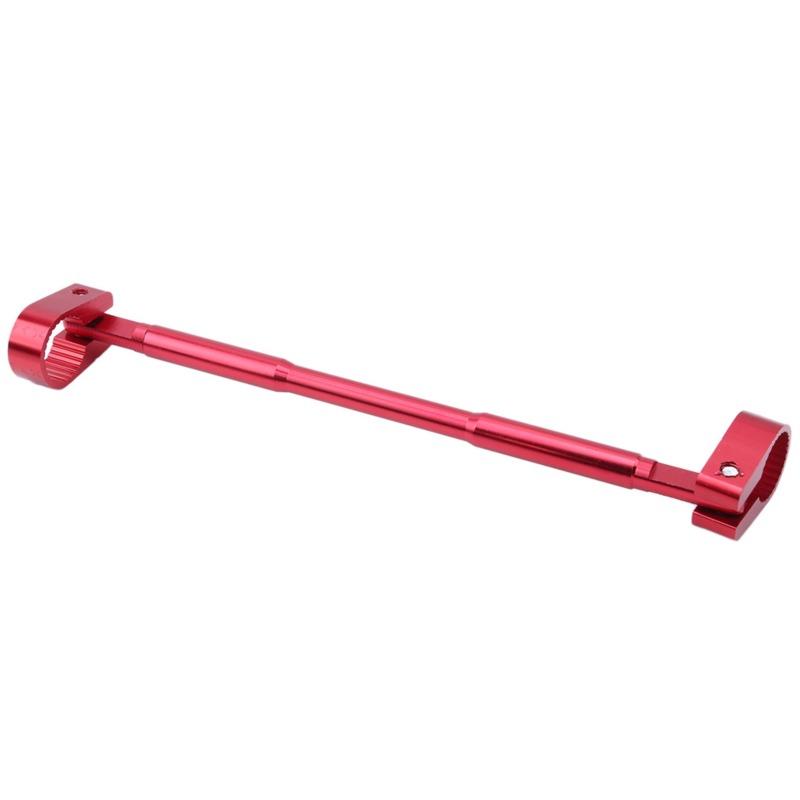 Aluminum Alloy Motorcycle Handlebar Reinforcing Balance CrossBar Strengthen Lever Bar Adjustable Universal