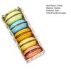 5Pcs Macaron Cookie-Shaped Eraser Set Cute Creative Erasers for Kids Students Colorful Pastel Soft Rubber Erasers Fun School Supplies Classroom Prize