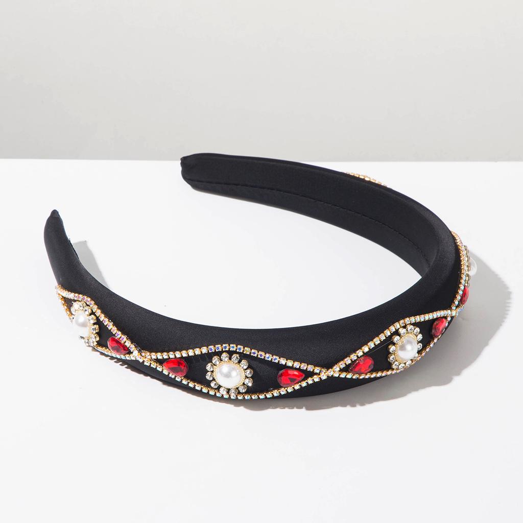 Hair Band - Simple and Unique Irregular Chain Wide-edge Headband, High-end Style Sponge Hair Accessory