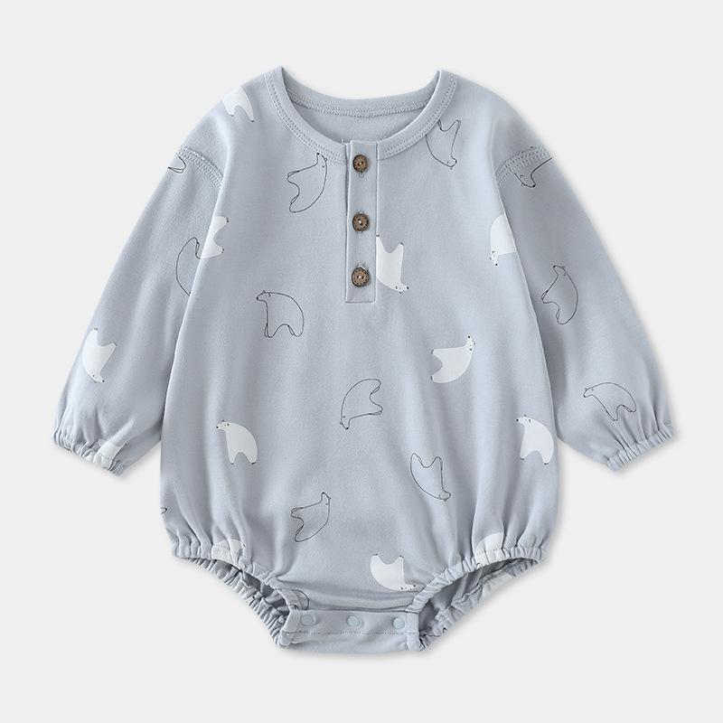 Neugeborenen Modal Baumwolle Baby Body - Frühling/Herbst Homewear & Klimaanzug