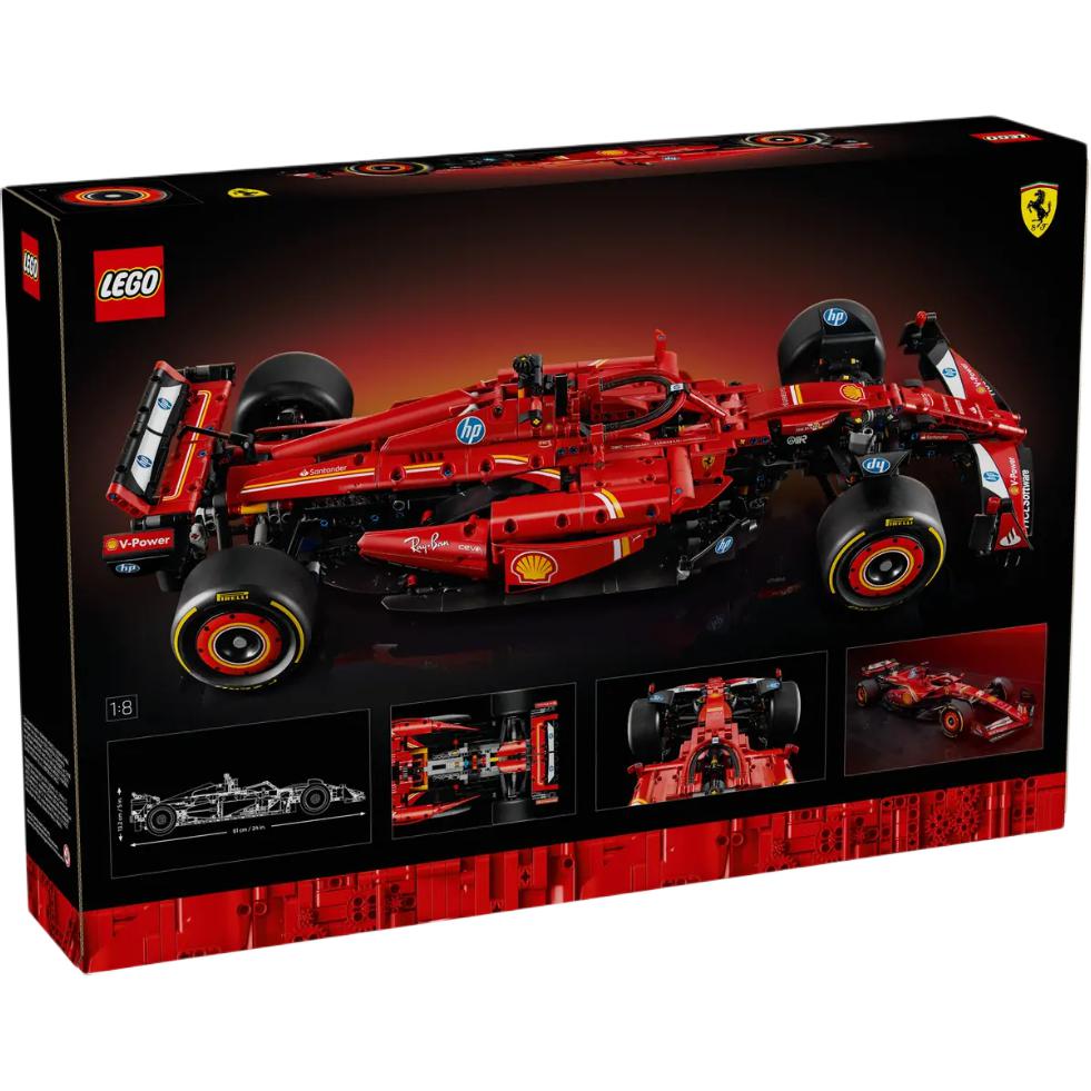 LEGO Speed Ferrari SF 24F1 Car Building Blocks 1361pcs 42207 Plastic
