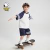 SNOOPY Boys' Color Block Short Sleeve & Shorts Set
