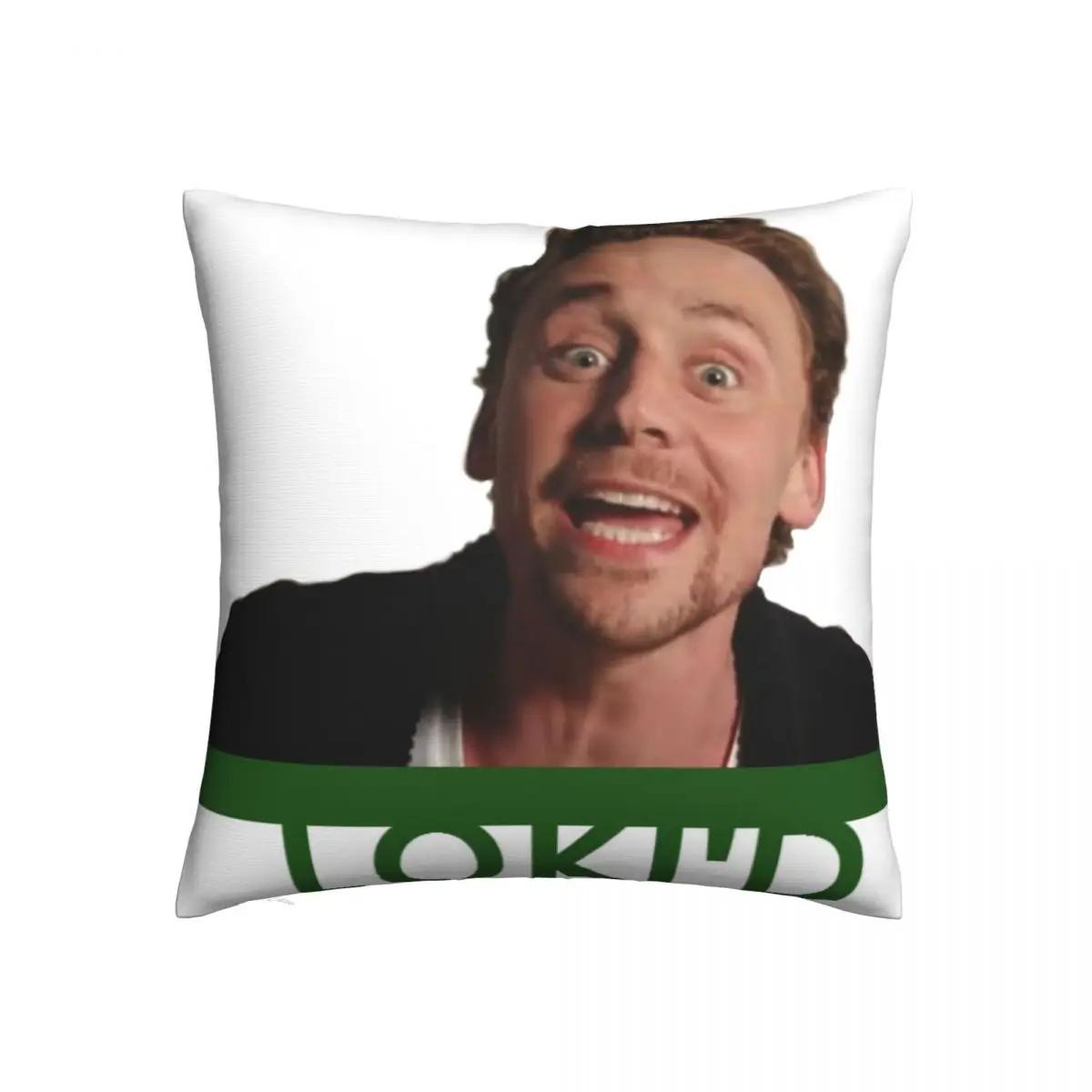

LOKI D Tom Hiddleston Pillowcase Soft Polyester Cushion Cover Decorations Pillow Case Cover Car Square 40*40cm 12x12Inch