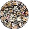 10/30/50/100pcs Retro Dark Academia Stickers Cool Waterproof Cartoon Graffiti Decals DIY Journal Fridge Suitcase Vintage Sticker