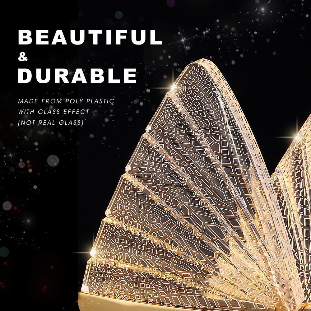 Nordic Colorful Butterfly LED Pendant Lamps for Home Bedroom Living Room Indoor Golden LED Suspened Hanging Chandelier Lighting