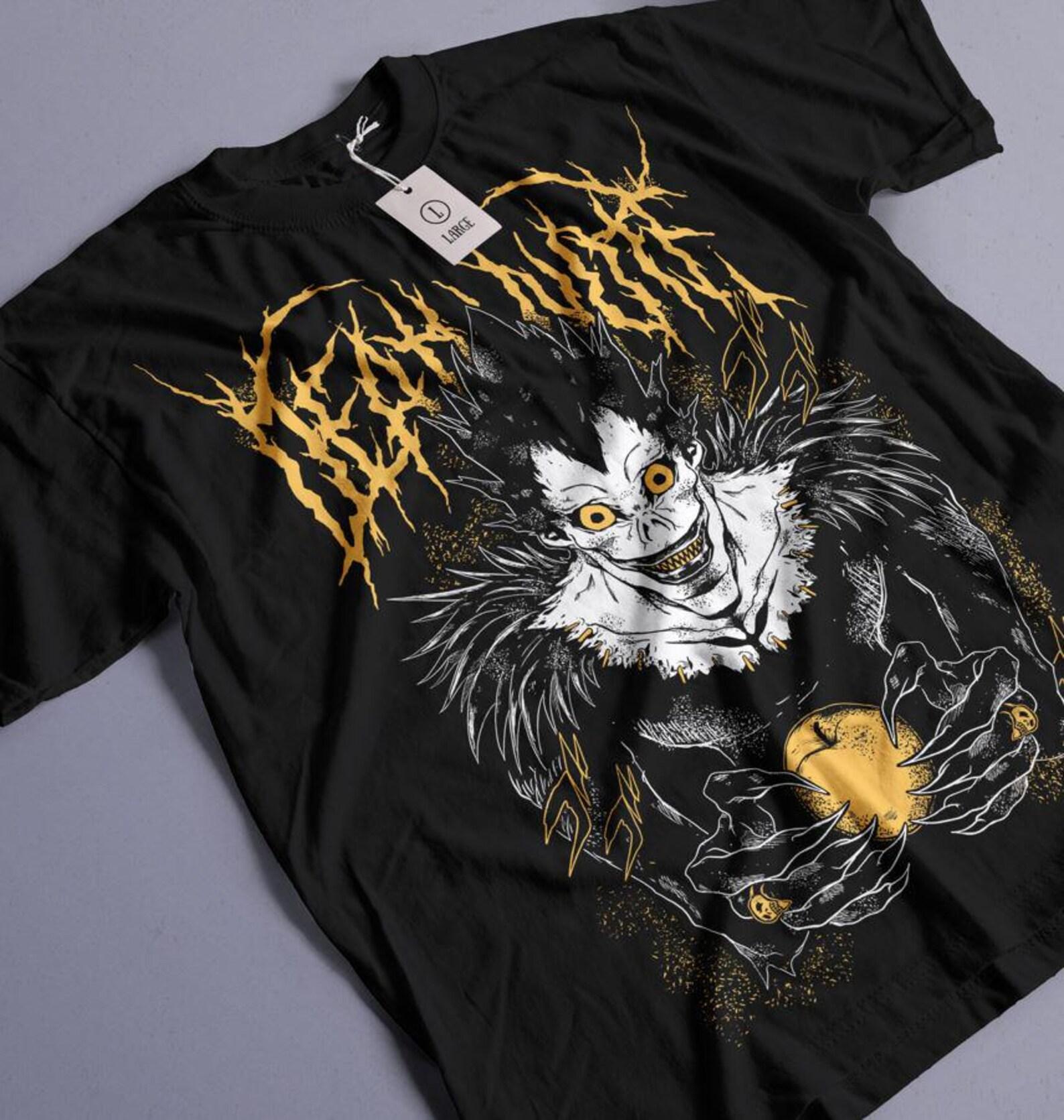 Halloween Anime Shirt | 90s Anime Manga Girl T-Shirt | Japanese Horror | Anime Aesthetic | Grunge Clothing | Harajuku Streetwear Shirt S