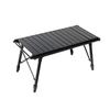 Height Adjustable IGT Aluminum Camping Table Roll Up Design Portable Folding Table for Picnic BBQ Outdoor Dining Tactical Gear