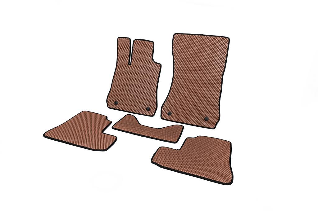 EVA Mats (Long, Brown) for Mercedes S-class W221