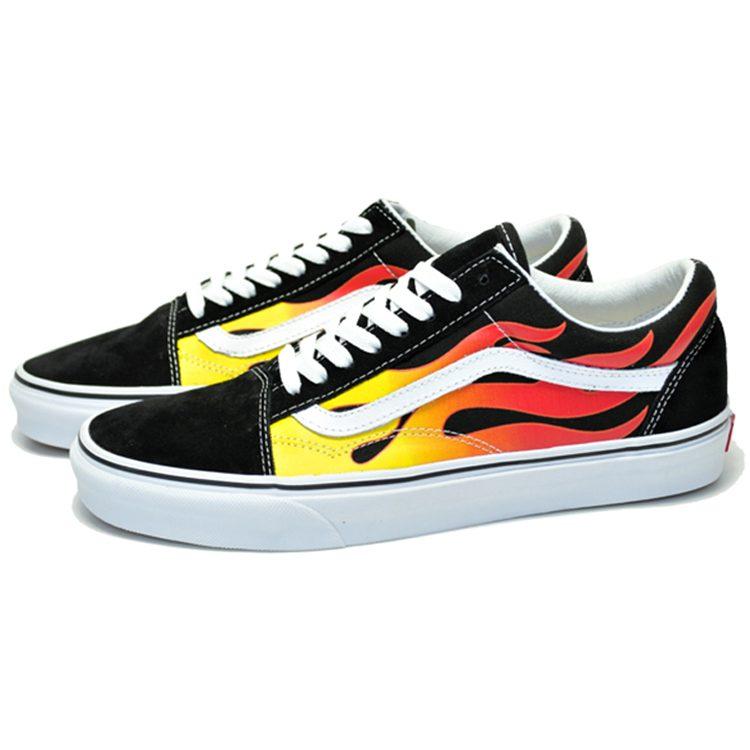 Old Skool Vans 'Flames' VN0A38G1PHN