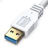 USB3.0 To HD Multimedia Interface Adapter 5Gbps 1920x1080 Resolution HD Computer Adapter for PC Monitors Silver