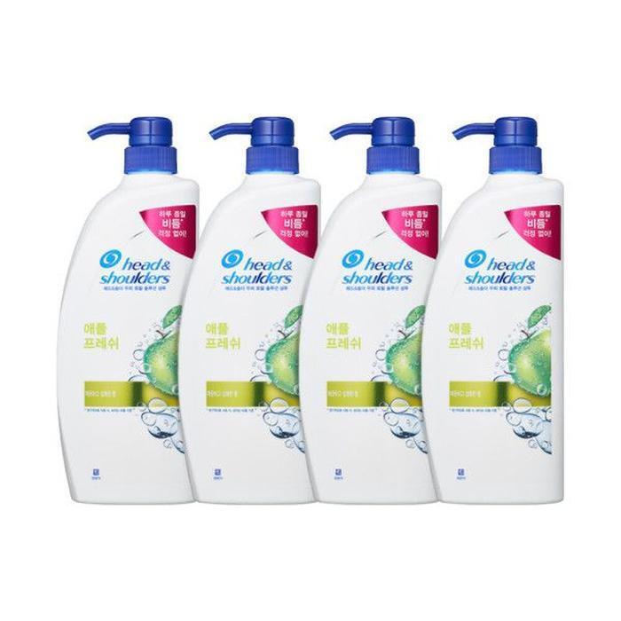 

Head & Shoulders Apple Fresh Shampoo 850ml x 4 (16443557)