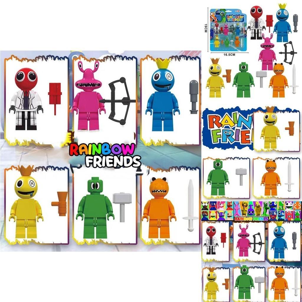 Weihnachtsgeschenk Kollektion Roblox Rainbow Friends Baustein Spielzeug Actionfigur