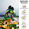 1pc Tom and Jerry Flannel Blanket Soft Warm Throw for Home, Office, Travel, All-Season Cozy Bedding GiftL1191